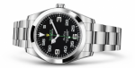 New Upgraded Rolex Air King 116900 Black Face Stainless Steel Replica Watch 1:1